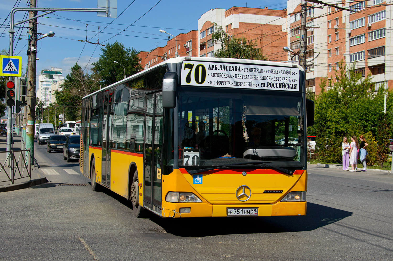 Пензенская область, Mercedes-Benz O530 Citaro № Р 751 НМ 58