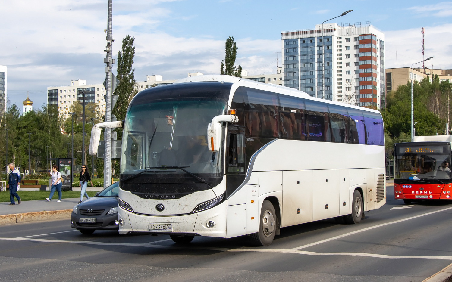 Ульяновская область, Yutong C12PRO (ZK6128H) № Т 273 ХС 73