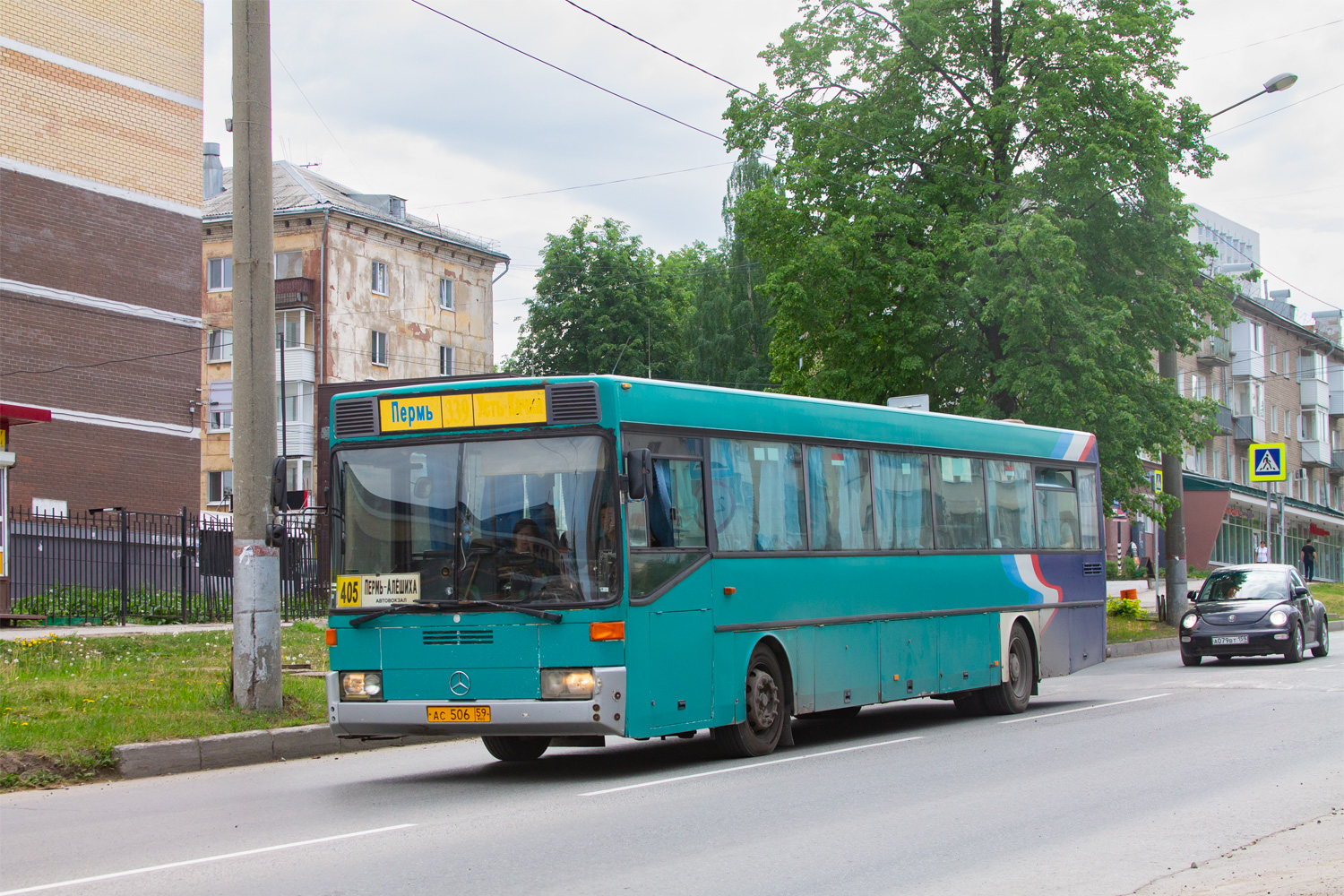 Perm region, Mercedes-Benz O407 Nr. АС 506 59