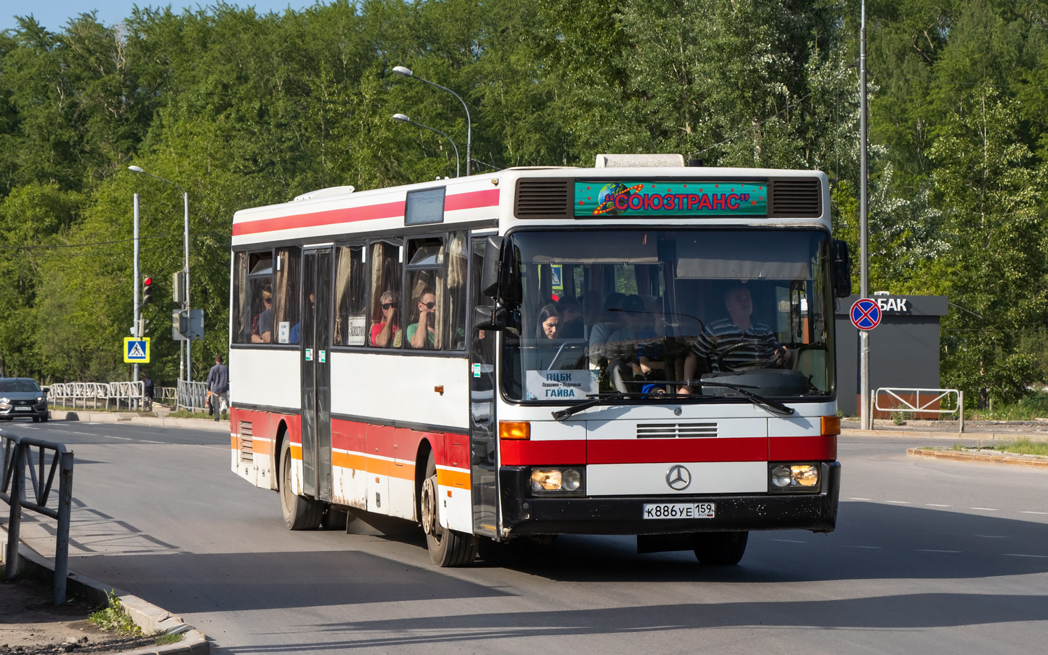 Пермский край, Mercedes-Benz O407 № К 886 УЕ 159