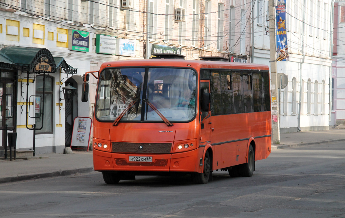 Тверская область, ПАЗ-320414-04 "Вектор" № Н 922 СМ 69