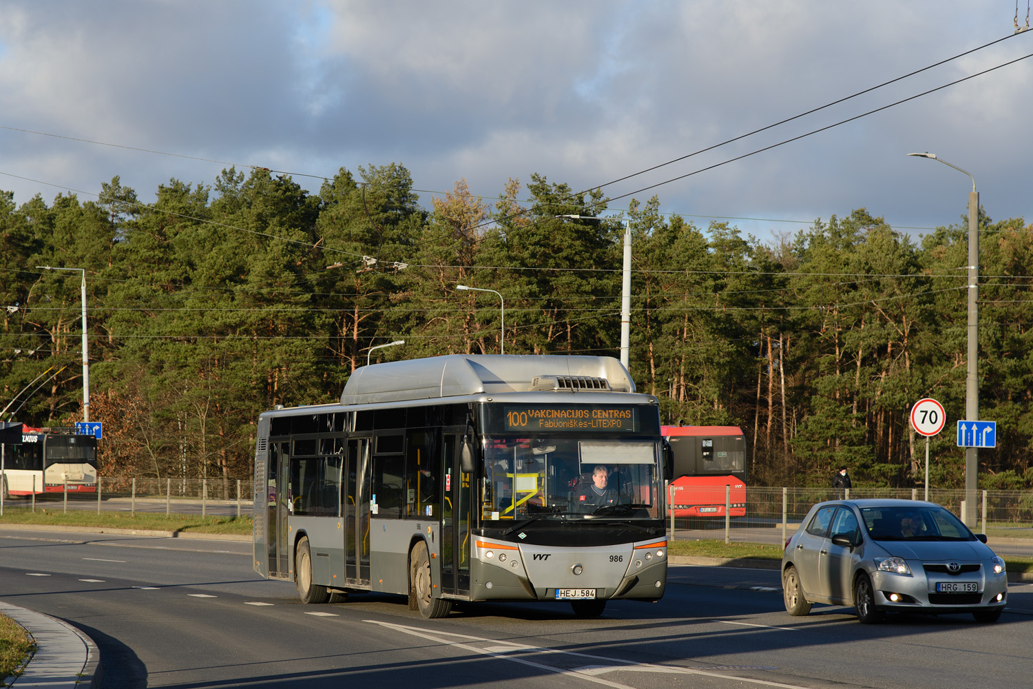 Литва, Castrosua CS.40 City Versus GNC 12 № 986