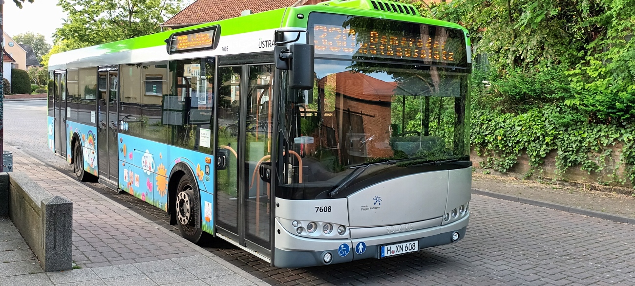 Нижняя Саксония, Solaris Urbino III 12 hybrid № 7608