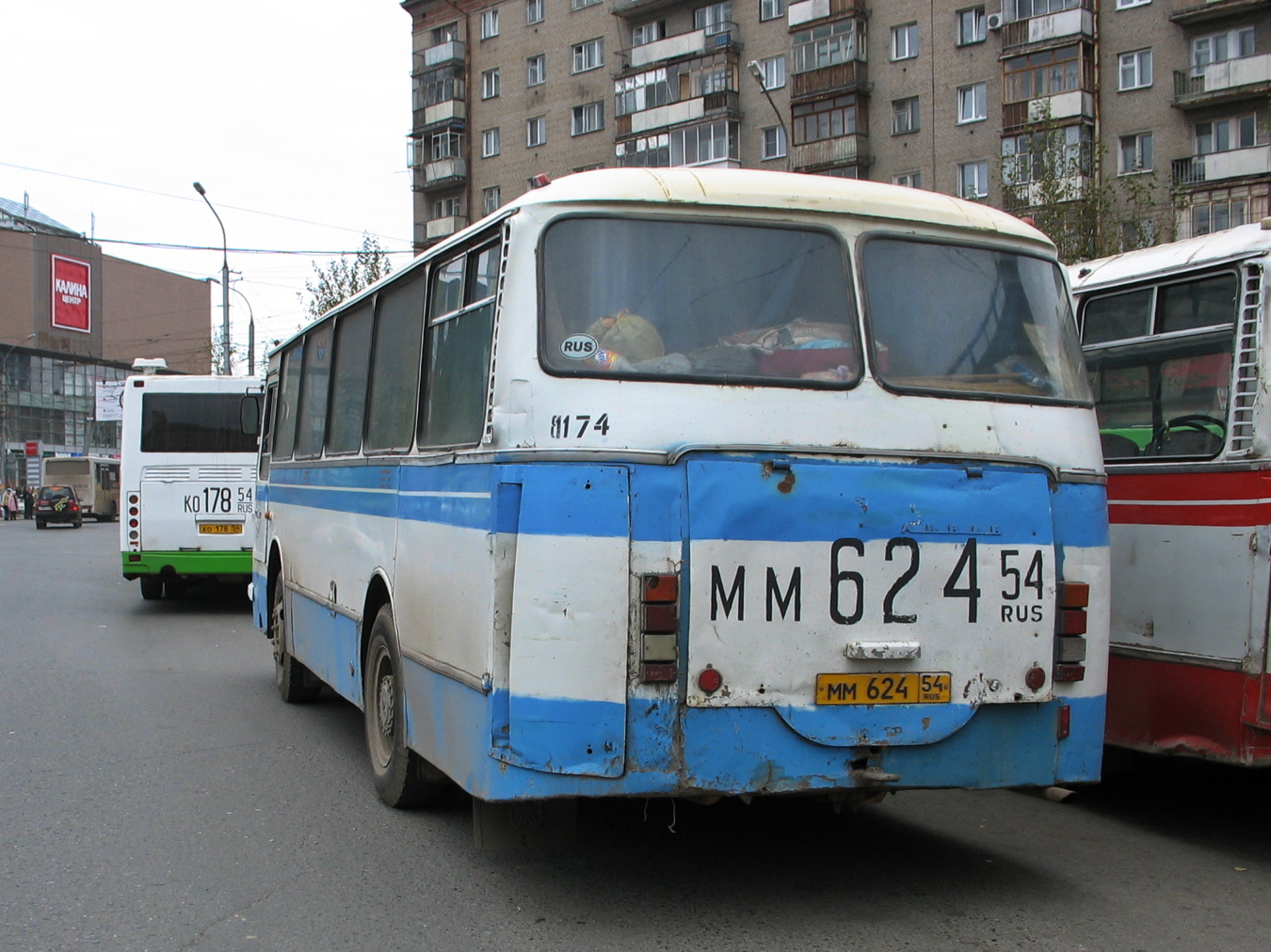 Новосибирская область, ЛАЗ-695Н № 8124