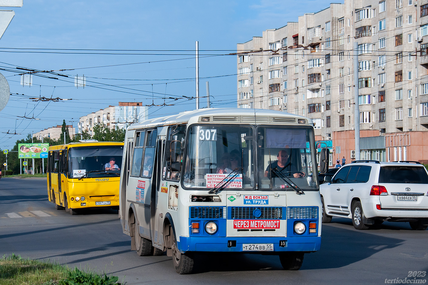 Омская область, ПАЗ-32054 № Т 274 ВВ 55