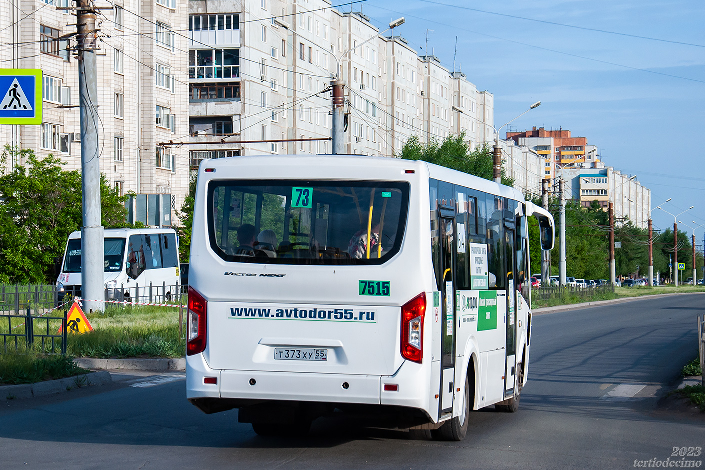 Omsk region, PAZ-320405-04 "Vector Next" č. 7515