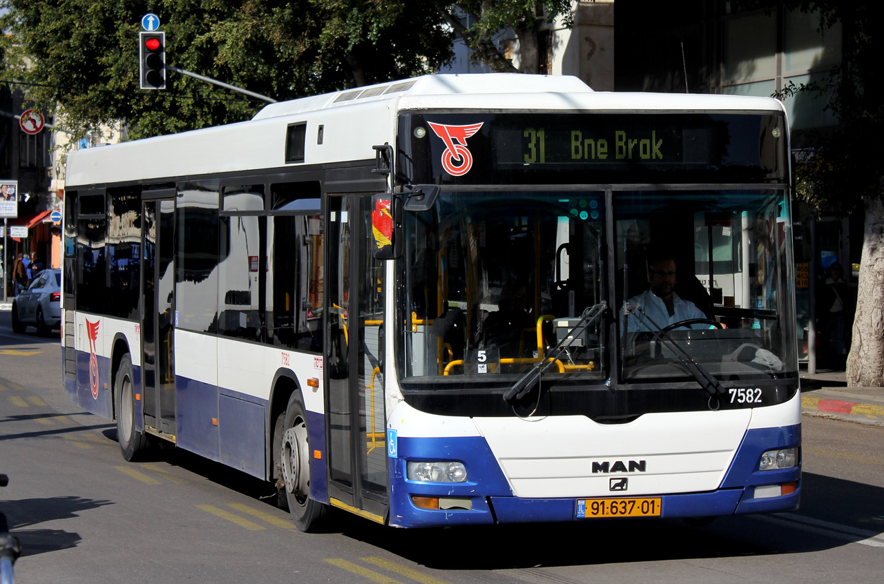 Израиль, Merkavim 3340 № 7582