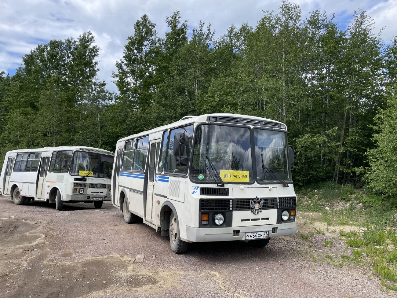 Ленинградская область, ПАЗ-32053 № У 454 ХР 47