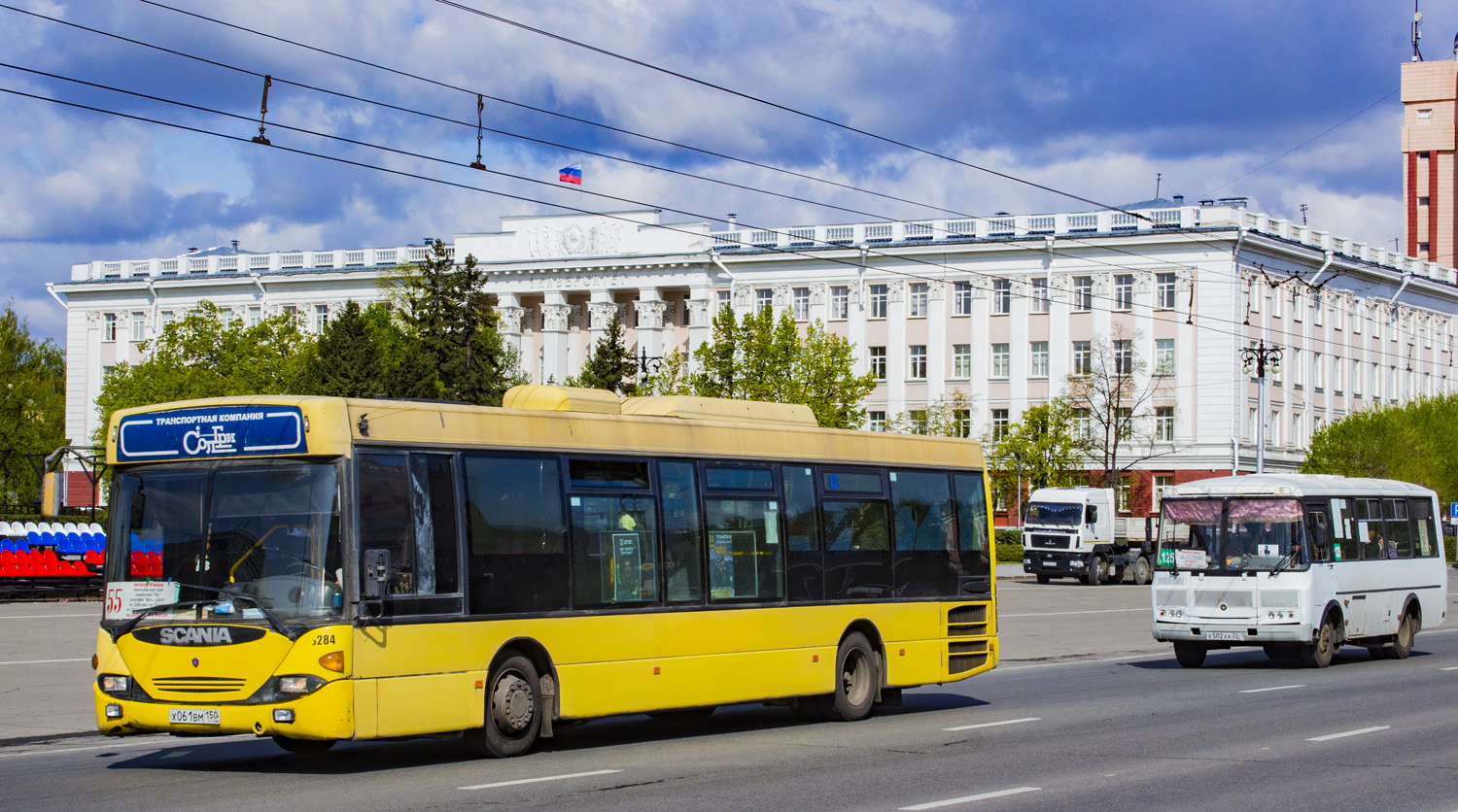 Алтайский край, Scania OmniLink I (Скания-Питер) № Х 061 ВМ 150