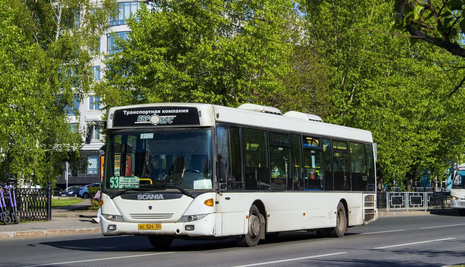 Altayskiy kray, Scania OmniLink II (Scania-St.Petersburg) Nr. АС 524 22