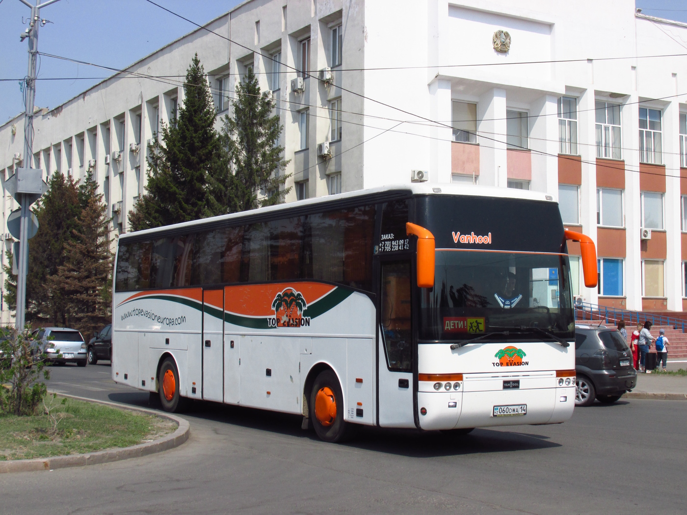 Павлодарская область, Van Hool T915 Acron № 060 DWA 14