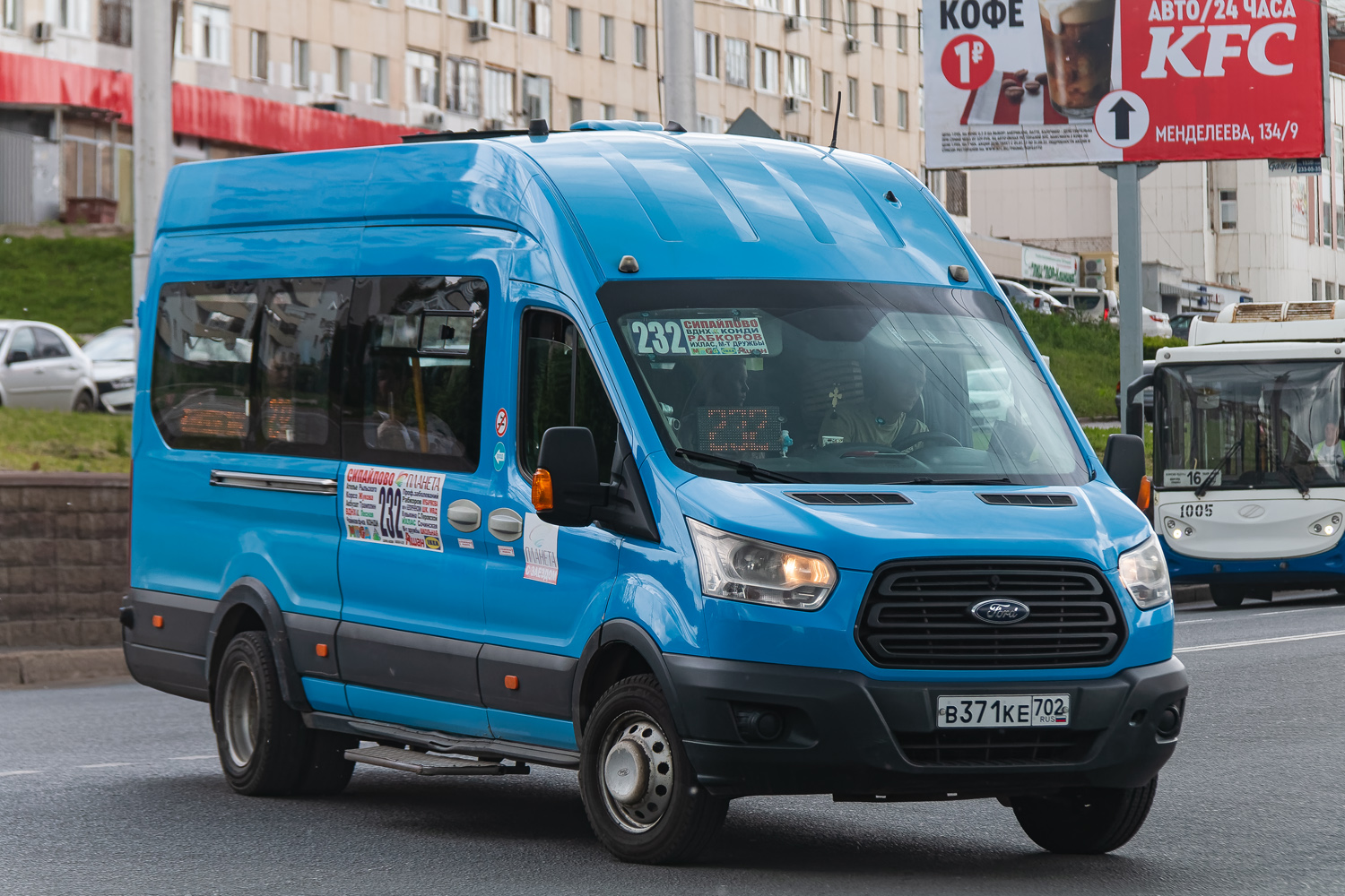 Башкортостан, Ford Transit FBD [RUS] (Z6F.ESG.) № В 371 КЕ 702