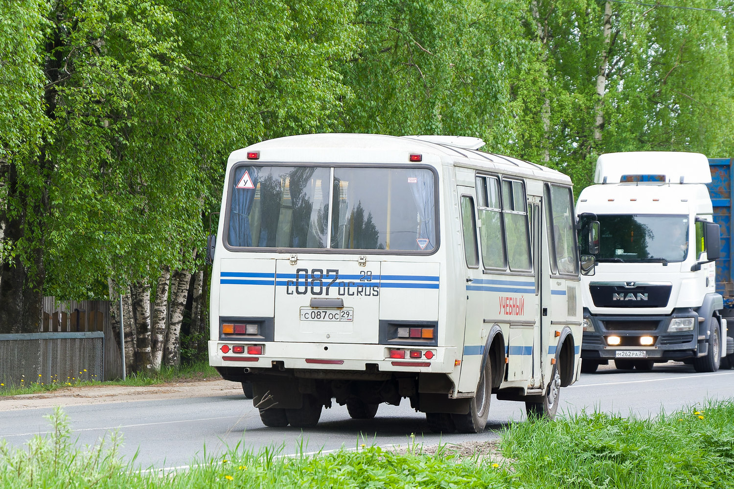Архангельская область, ПАЗ-32053 № С 087 ОС 29