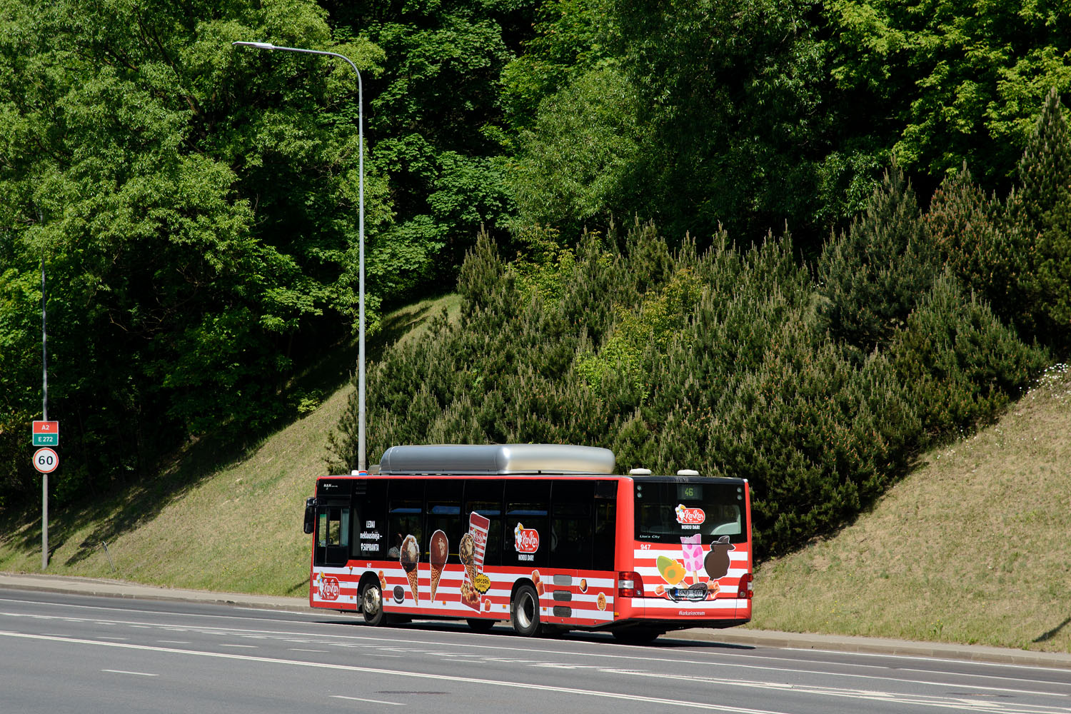 Літва, MAN A21 Lion's City NL273 CNG № 947