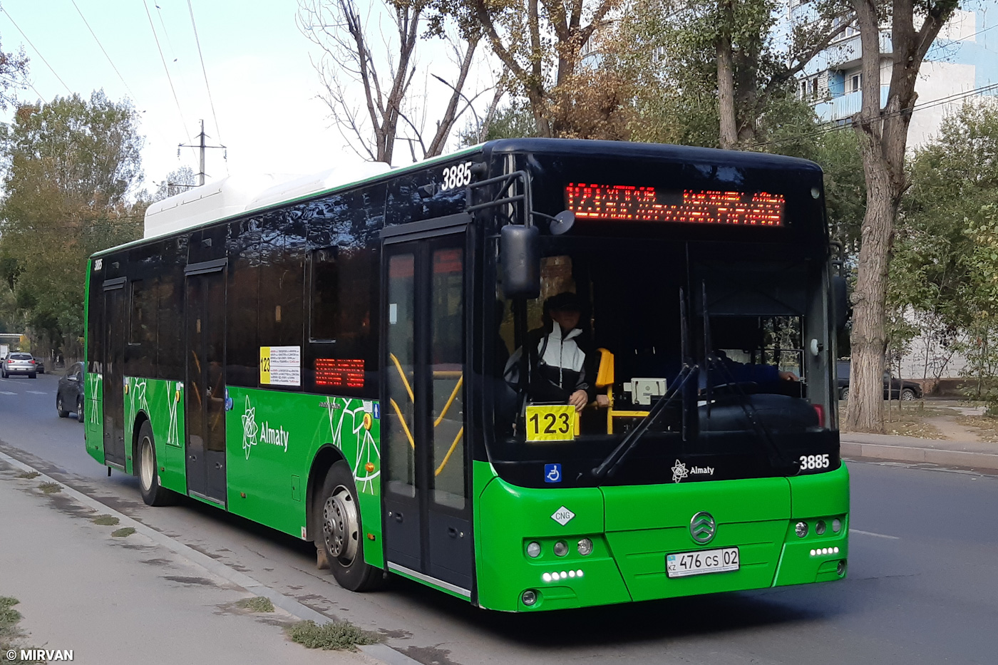 Алматы, Golden Dragon XML6125CN (Hyundai Trans Auto) № 3885