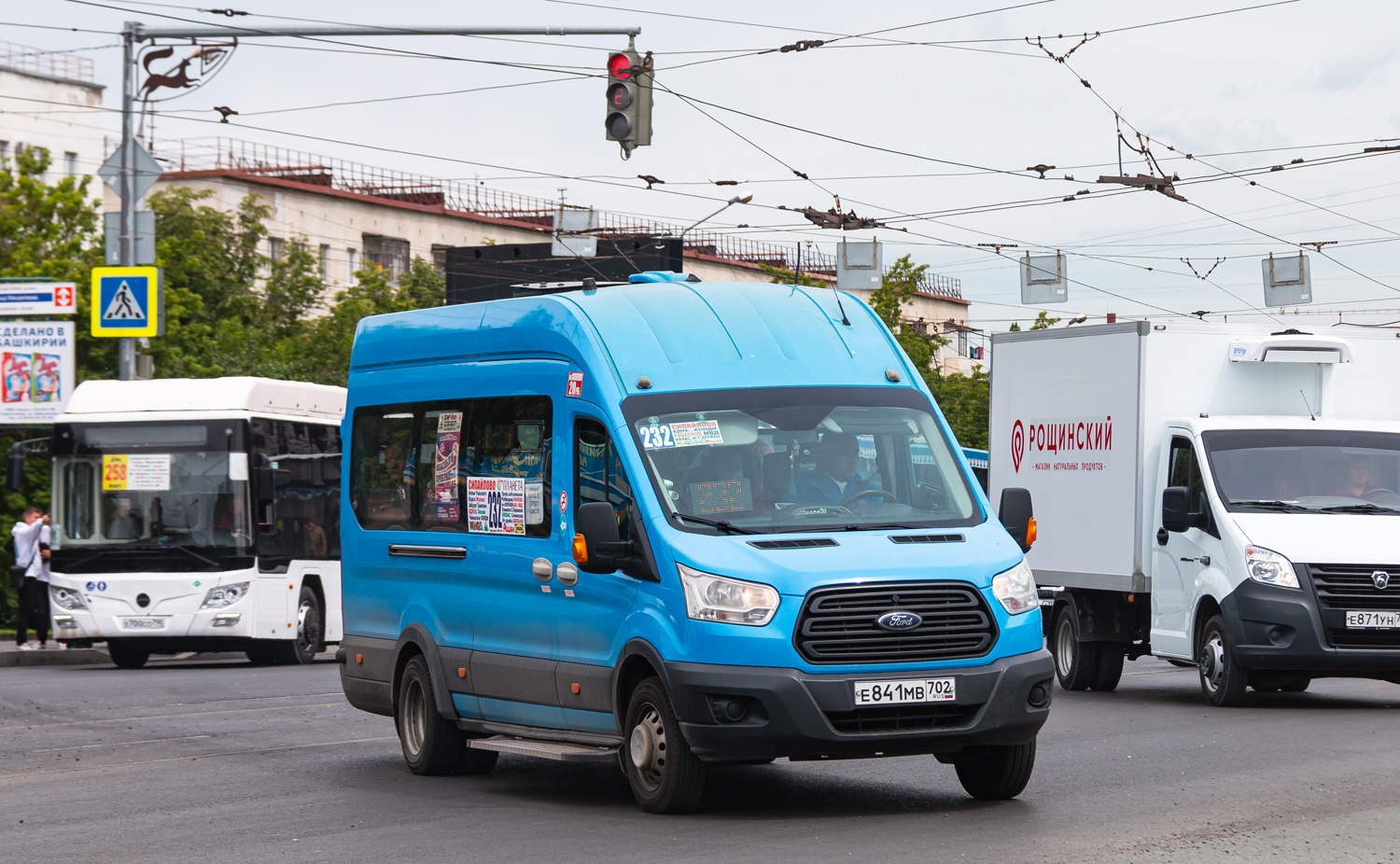 Башкортостан, Ford Transit FBD [RUS] (Z6F.ESG.) № Е 841 МВ 702