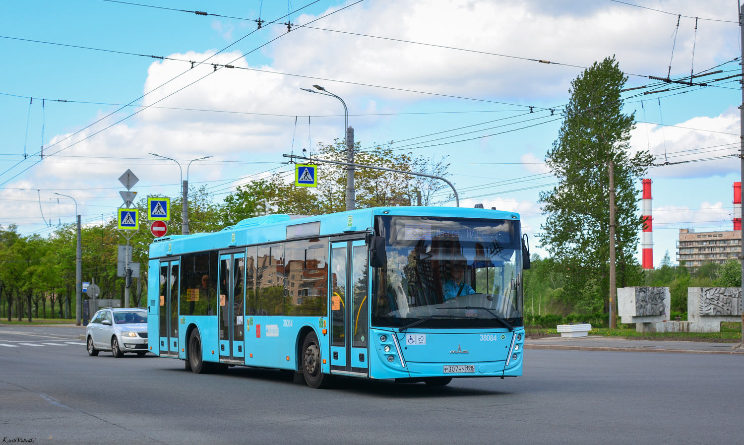 Санкт-Петербург, МАЗ-203.947 № 38084