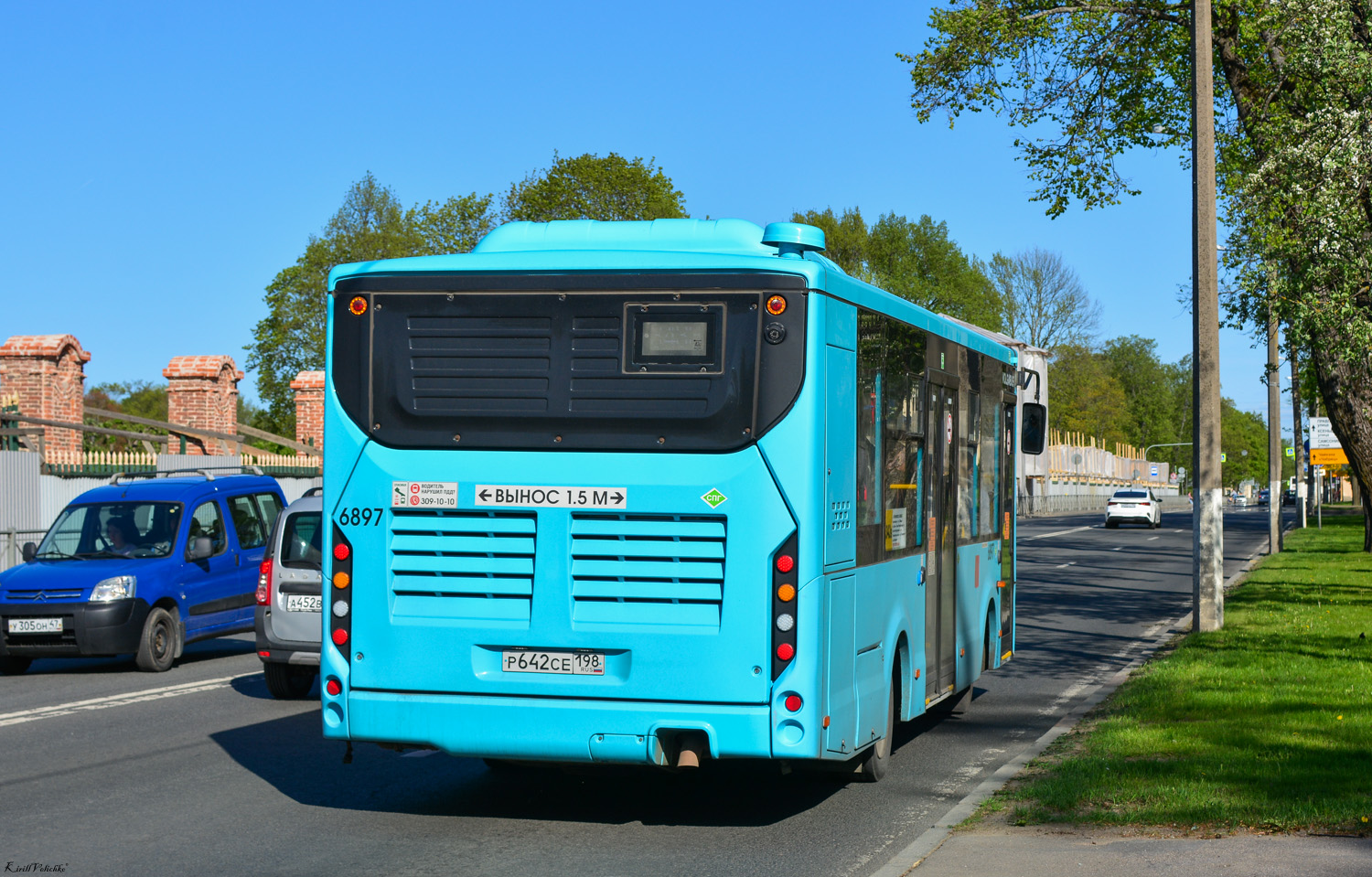 Санкт-Петербург, Volgabus-4298.G4 (LNG) № 6897