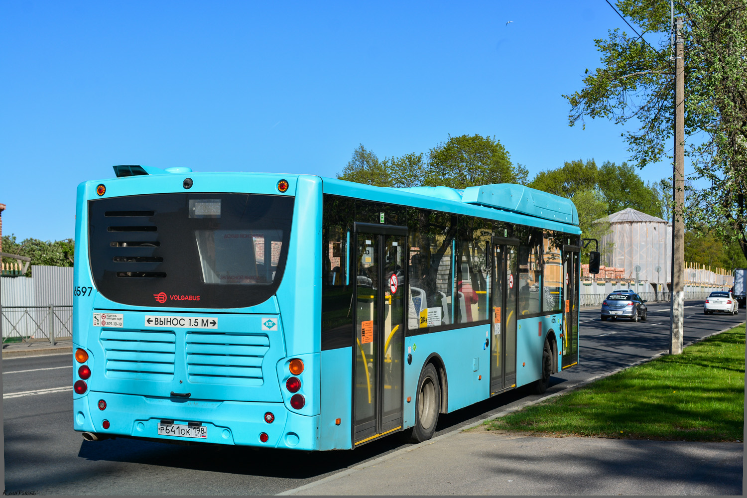 Szentpétervár, Volgabus-5270.G4 (CNG) sz.: 6597