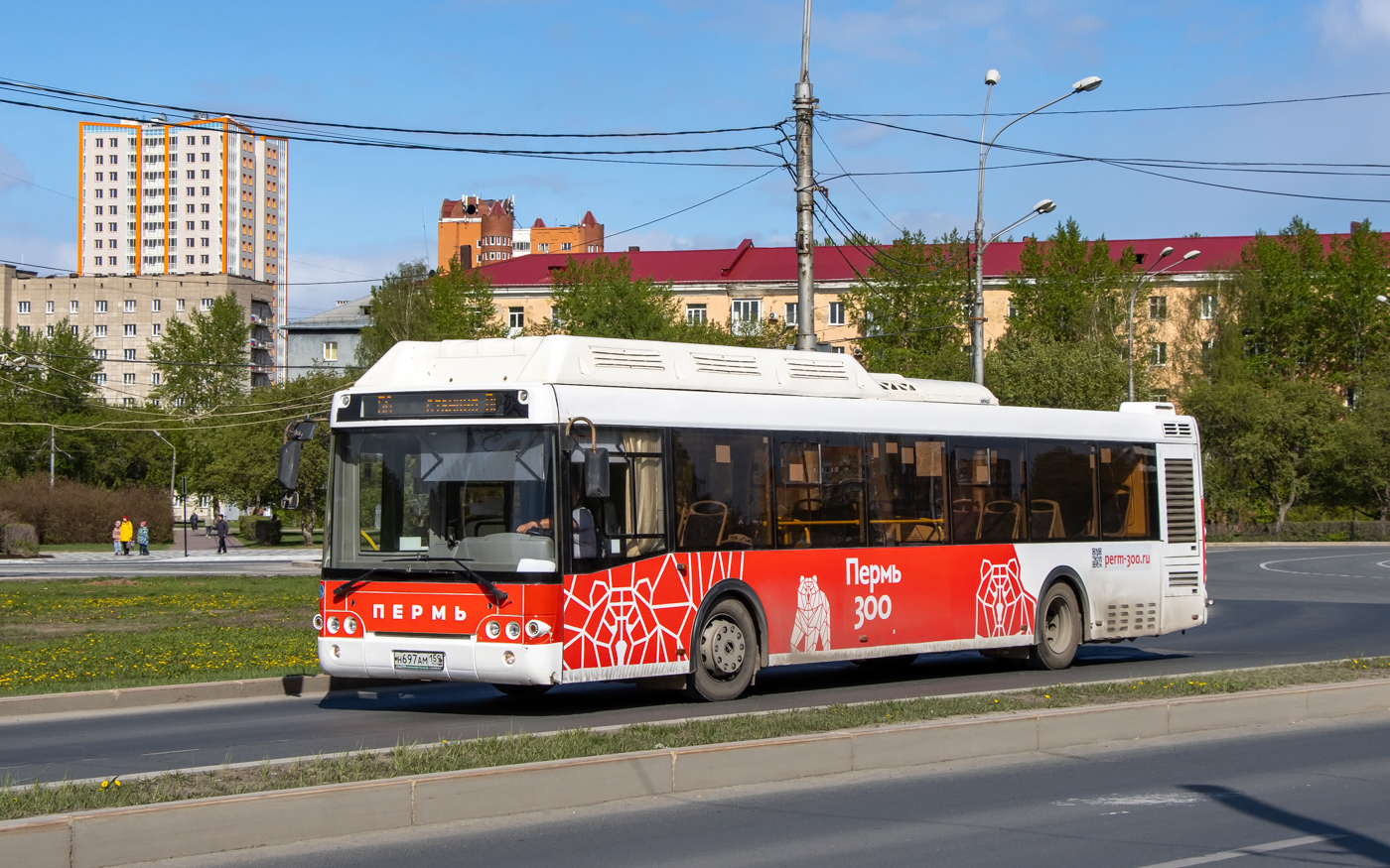 Пермский край, ЛиАЗ-5292.67 (CNG) № Н 697 АМ 159