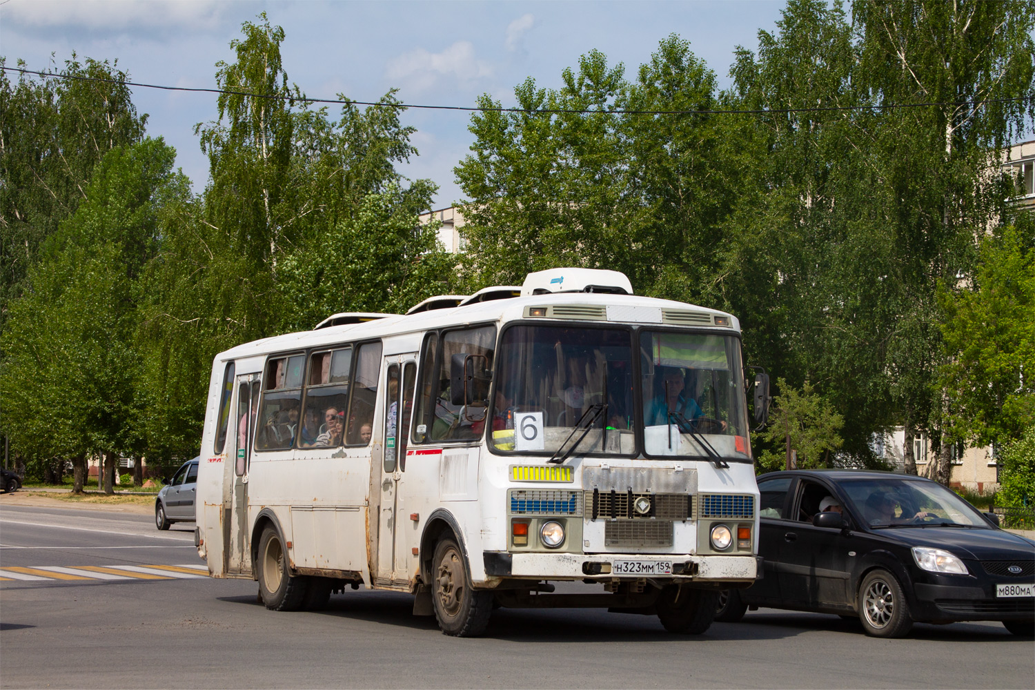 Пермский край, ПАЗ-4234-05 № Н 323 ММ 159