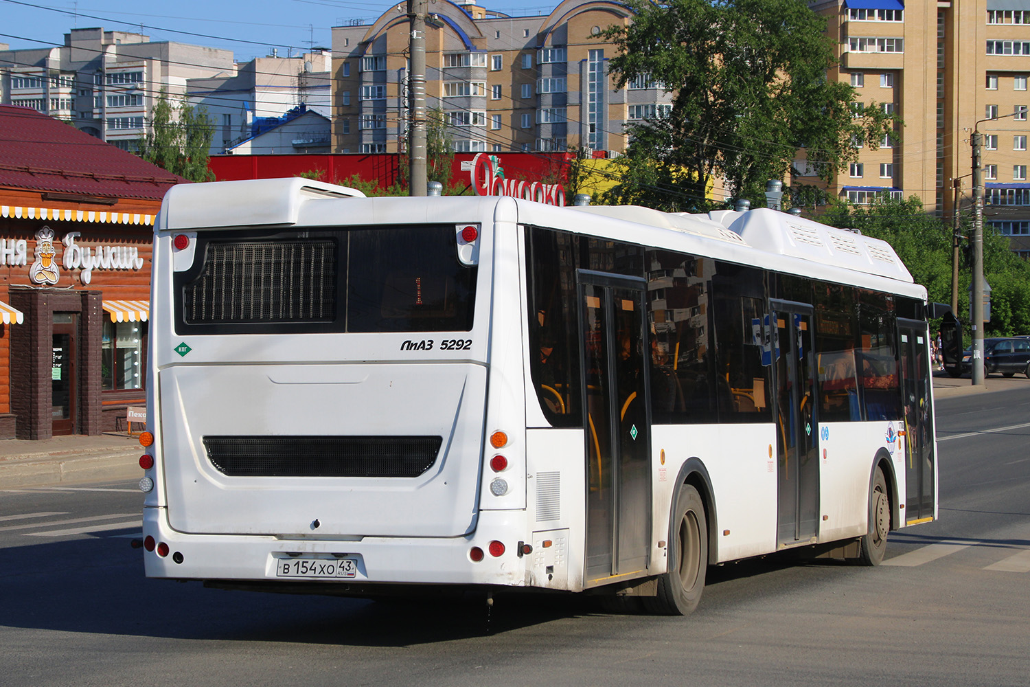 Кировская область, ЛиАЗ-5292.67 (CNG) № В 154 ХО 43