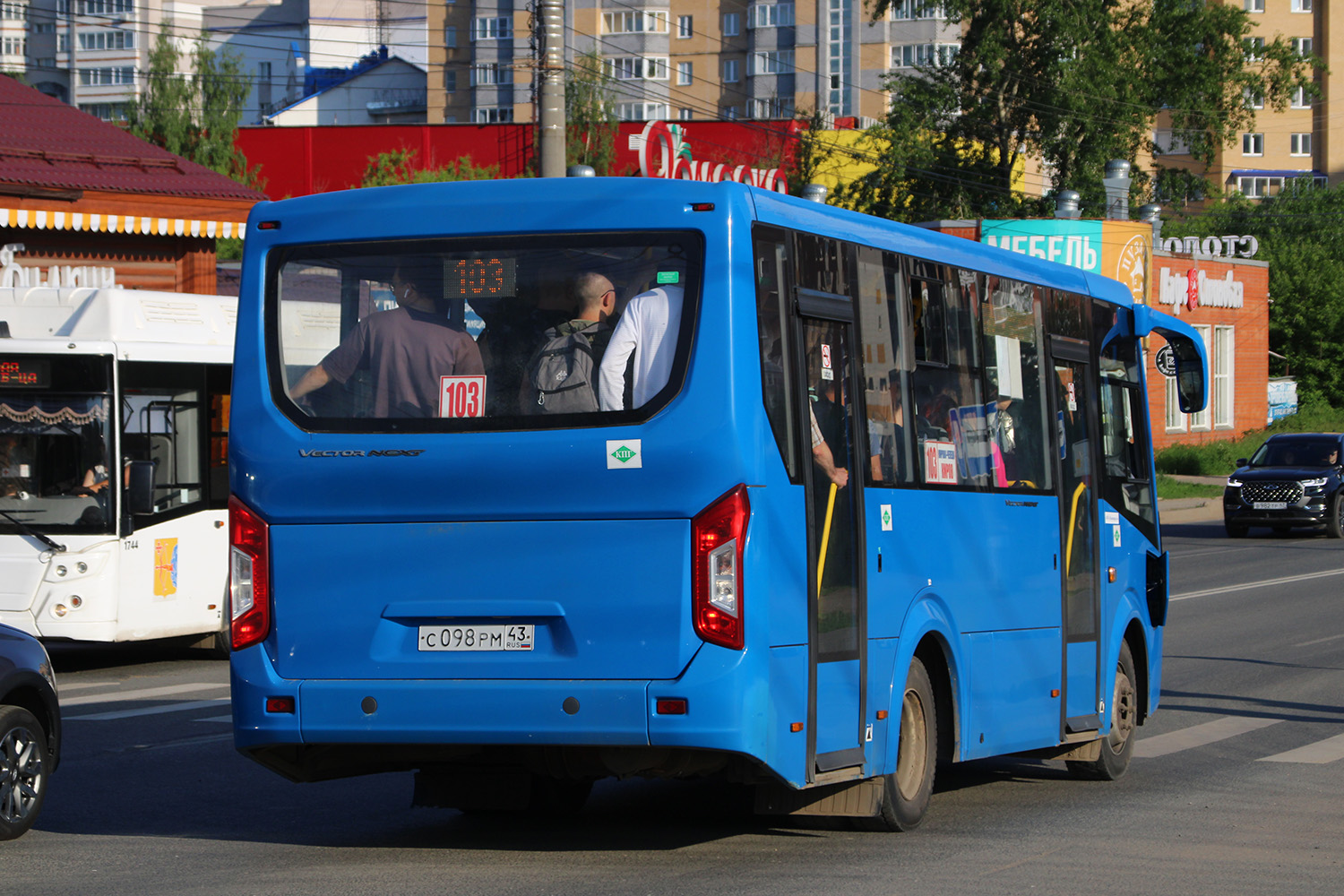 Кировская область, ПАЗ-320405-14 "Vector Next" № С 098 РМ 43