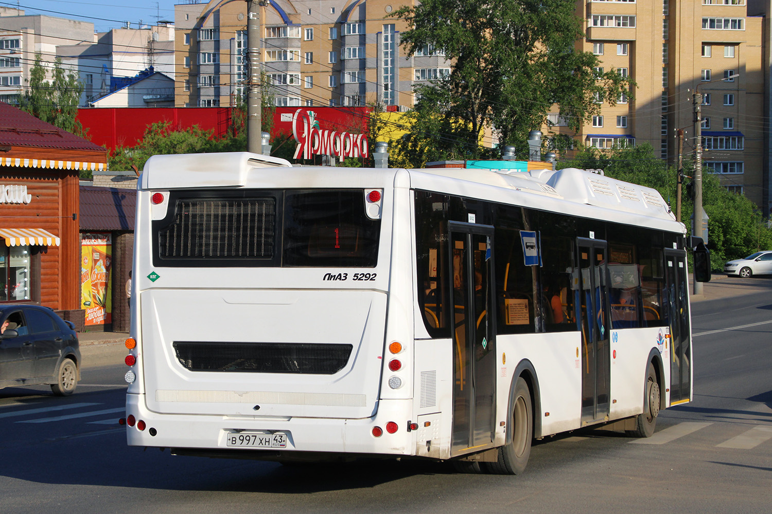 Кировская область, ЛиАЗ-5292.67 (CNG) № В 997 ХН 43