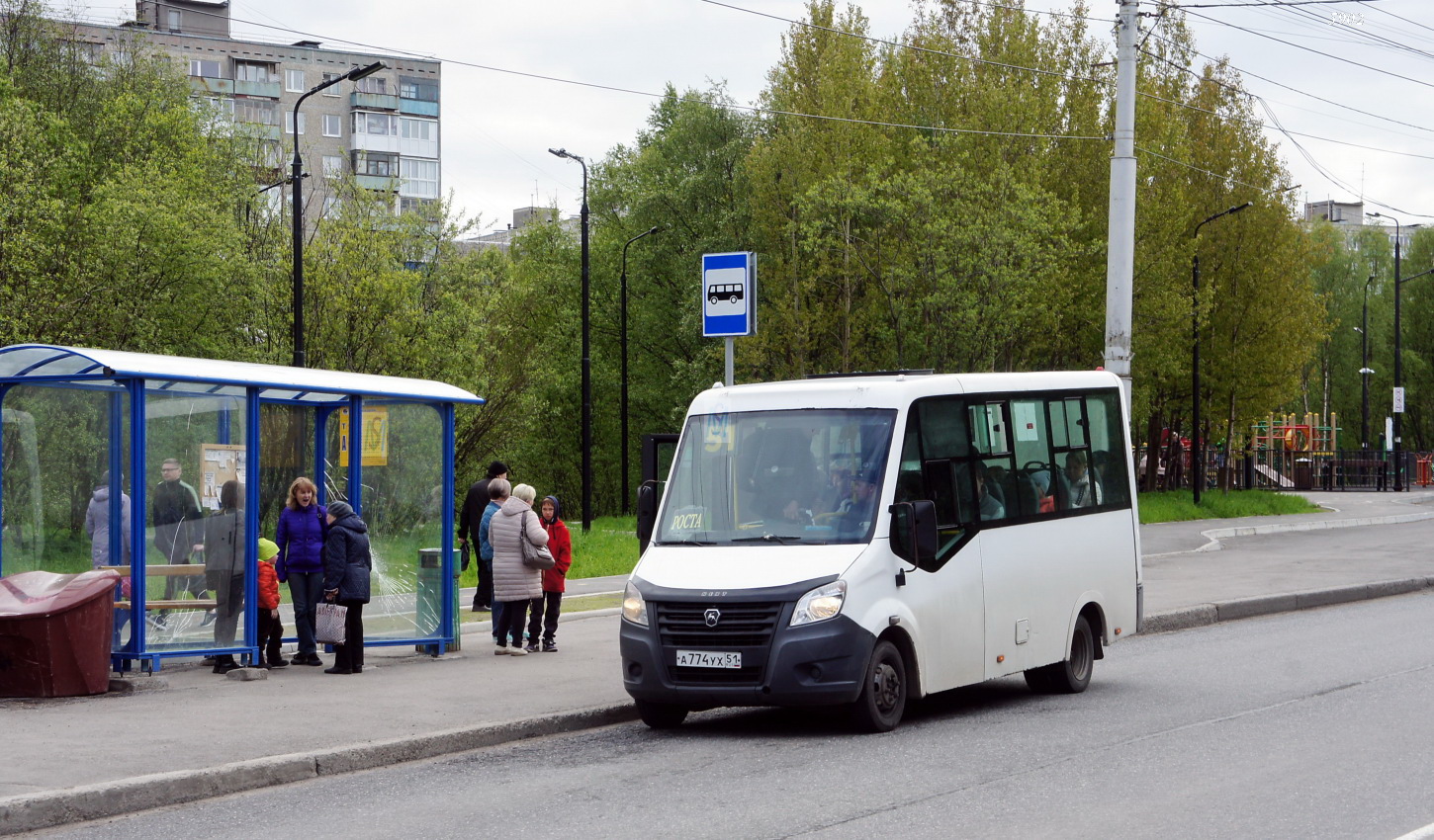 Мурманская область, ГАЗ-A64R42 Next № А 774 УХ 51