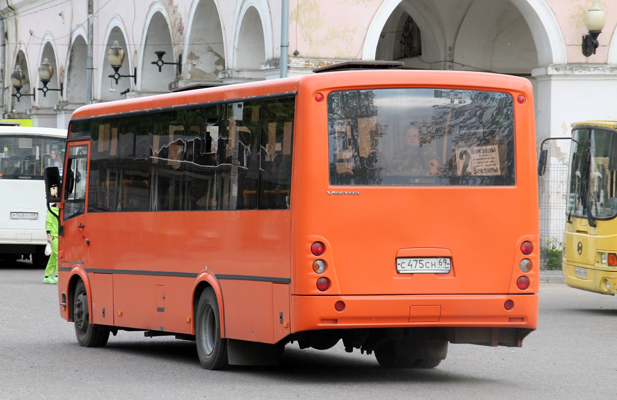 Тверская область, ПАЗ-320414-04 "Вектор" № С 475 СН 69