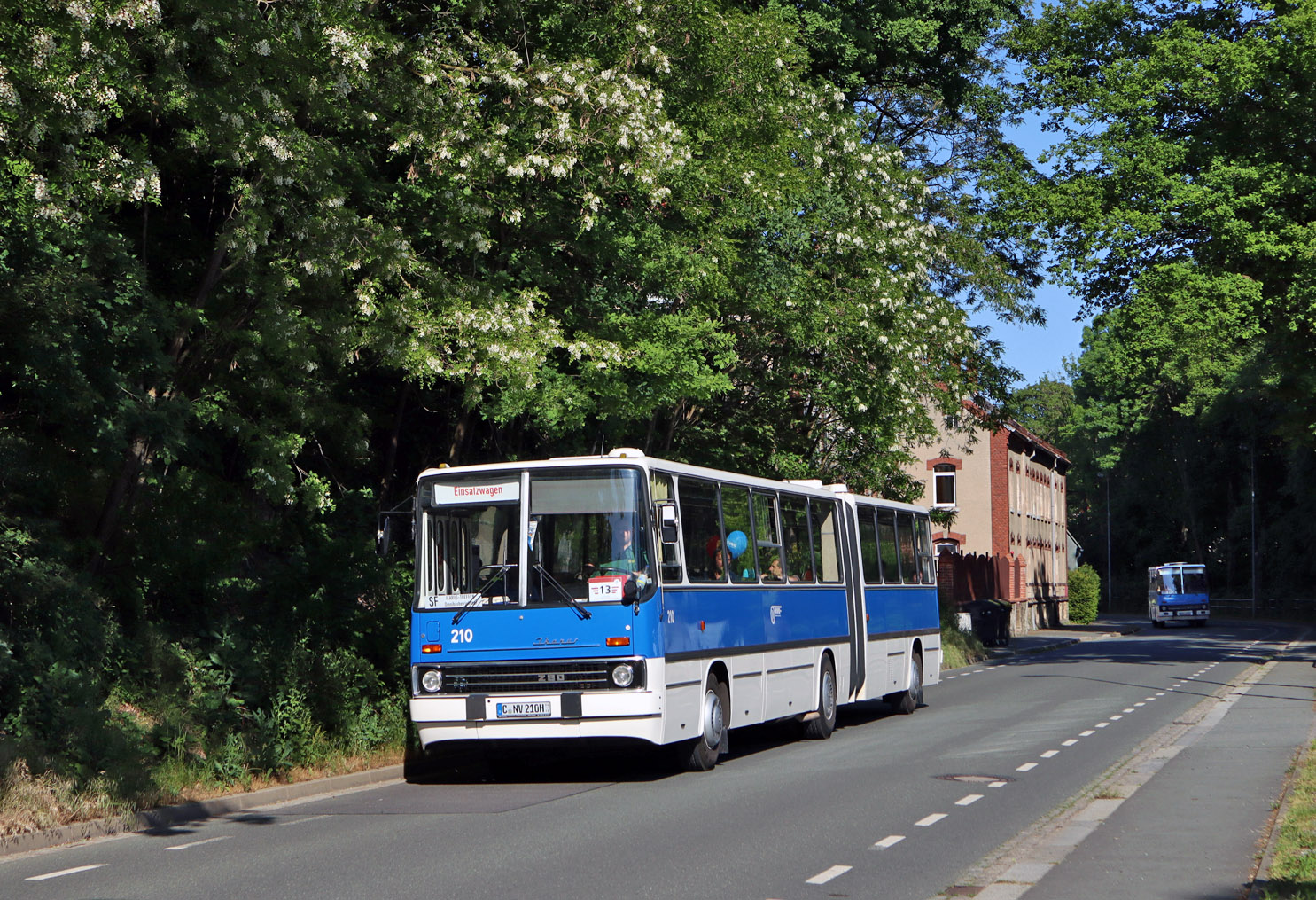 Саксония, Ikarus 280.03 № 210; Саксония — 7. Ikarus-Bus-Treffen in Deutschland — Chemnitz 03.06.2023