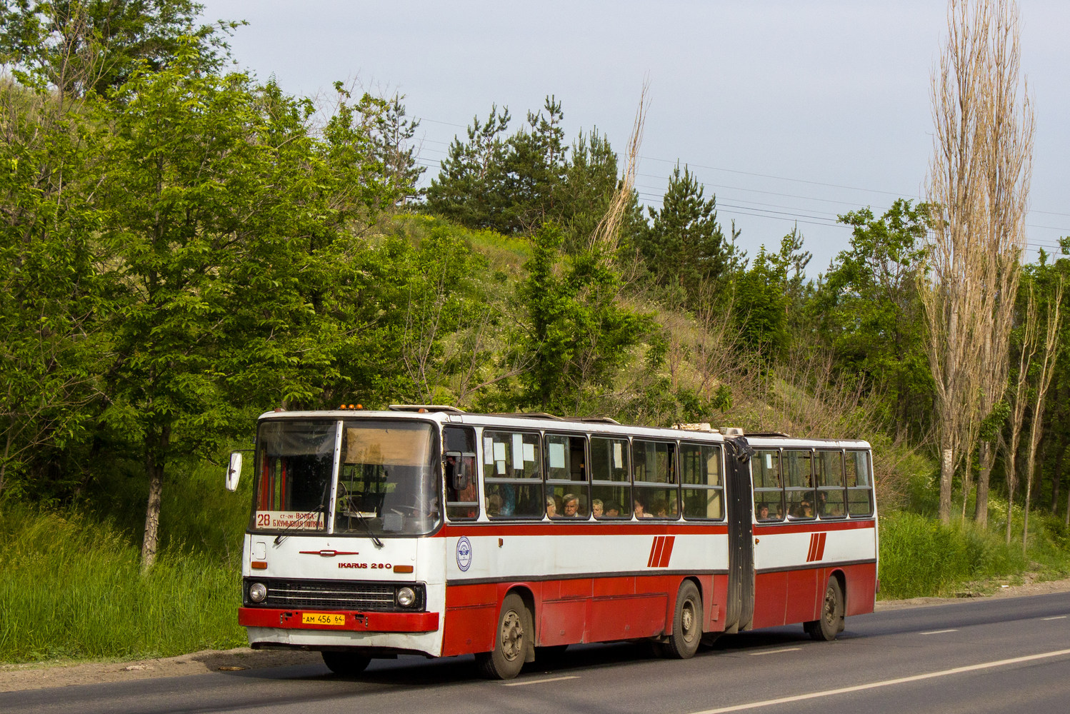 Саратовская область, Ikarus 280.33 № АМ 456 64