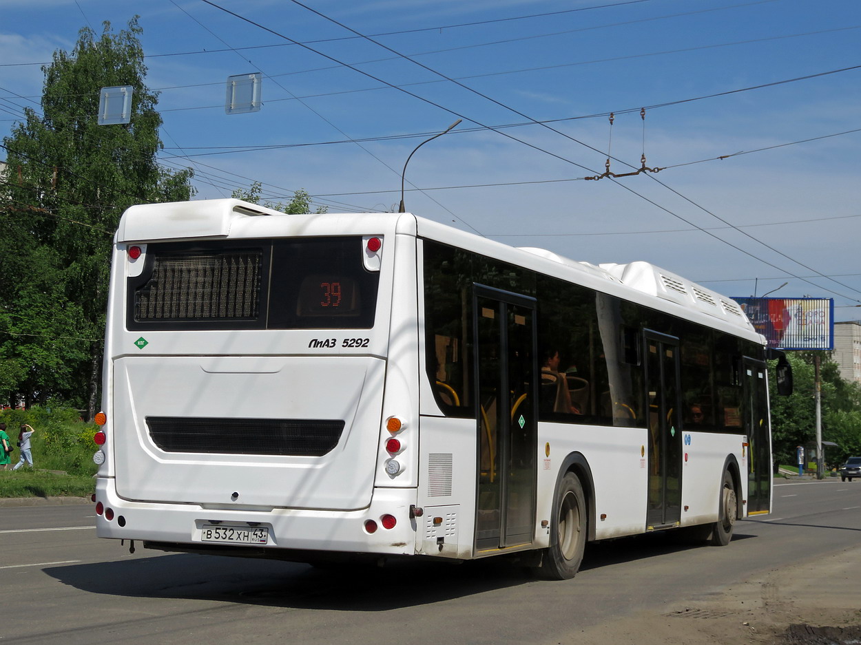 Кировская область, ЛиАЗ-5292.67 (CNG) № В 532 ХН 43