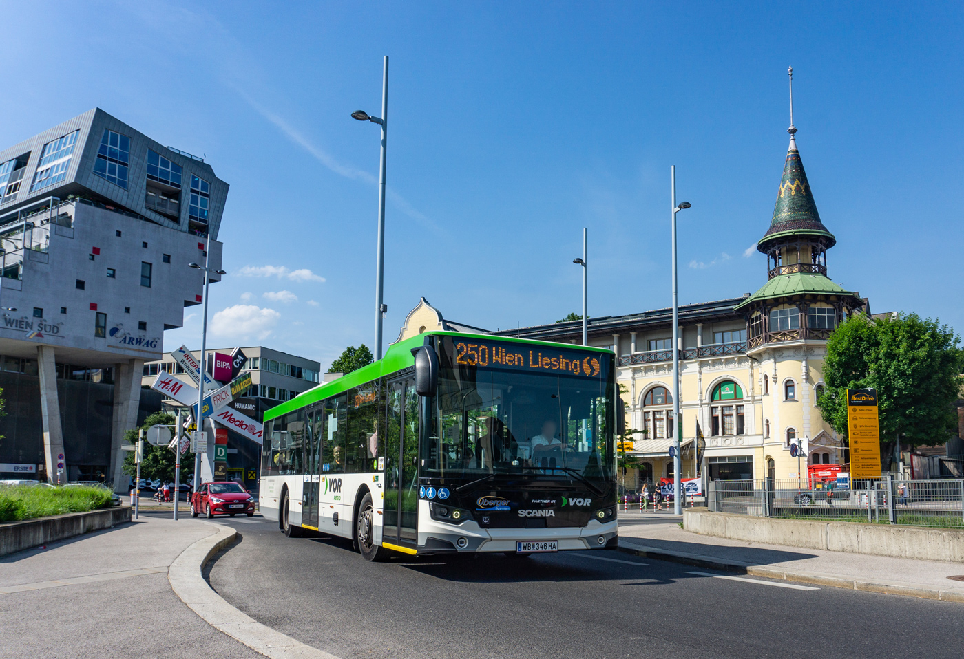 Австрия, Scania Citywide LF II 11.9 № WB 346 HA