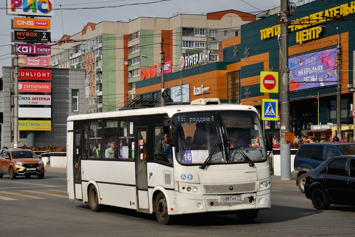 Тульская область, ПАЗ-320412-04 "Вектор" № О 887 АА 71