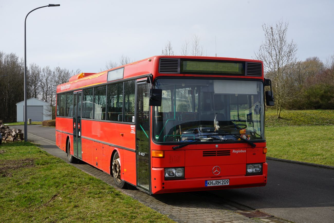 Рейнланд-Пфальц, Mercedes-Benz O407 № KH-RH 209 Рейнланд-Пфальц, Mercedes-Benz O407 № KH-RH 209
