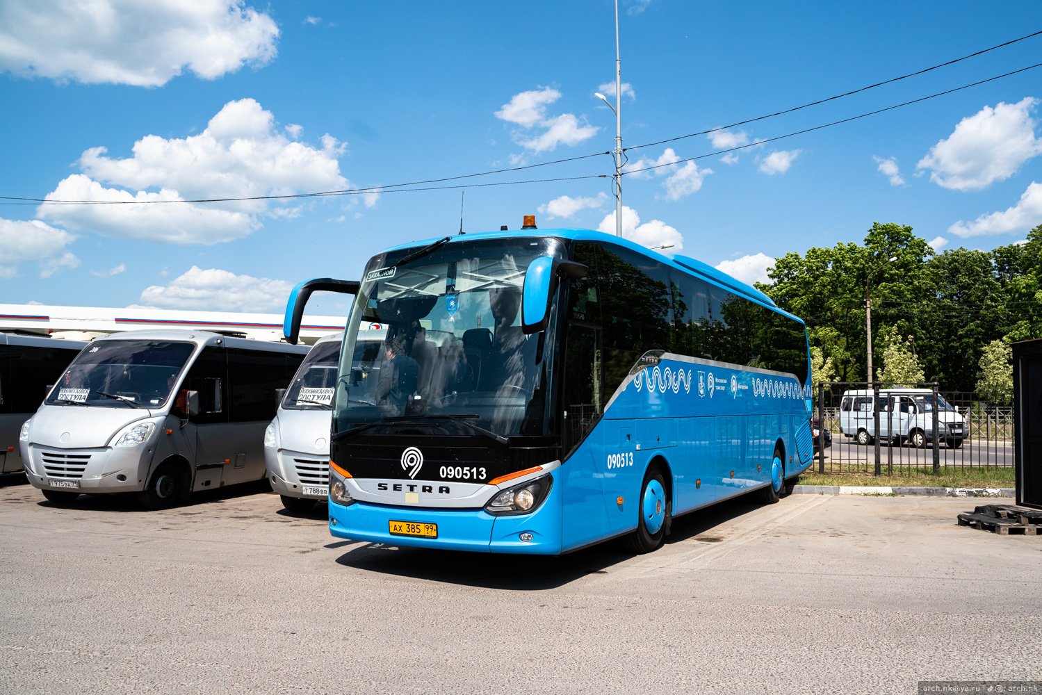 Москва, Setra S515HD № 090513; Тульская область, ГАЗ-322130 (XTH, X96) № С 666 ХР 71