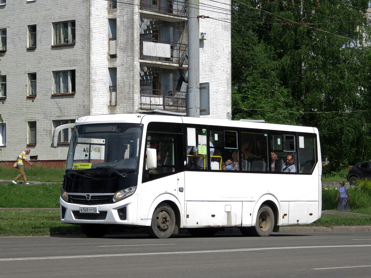 Kirov region, PAZ-320405-04 "Vector Next" č. В 568 ТР 43