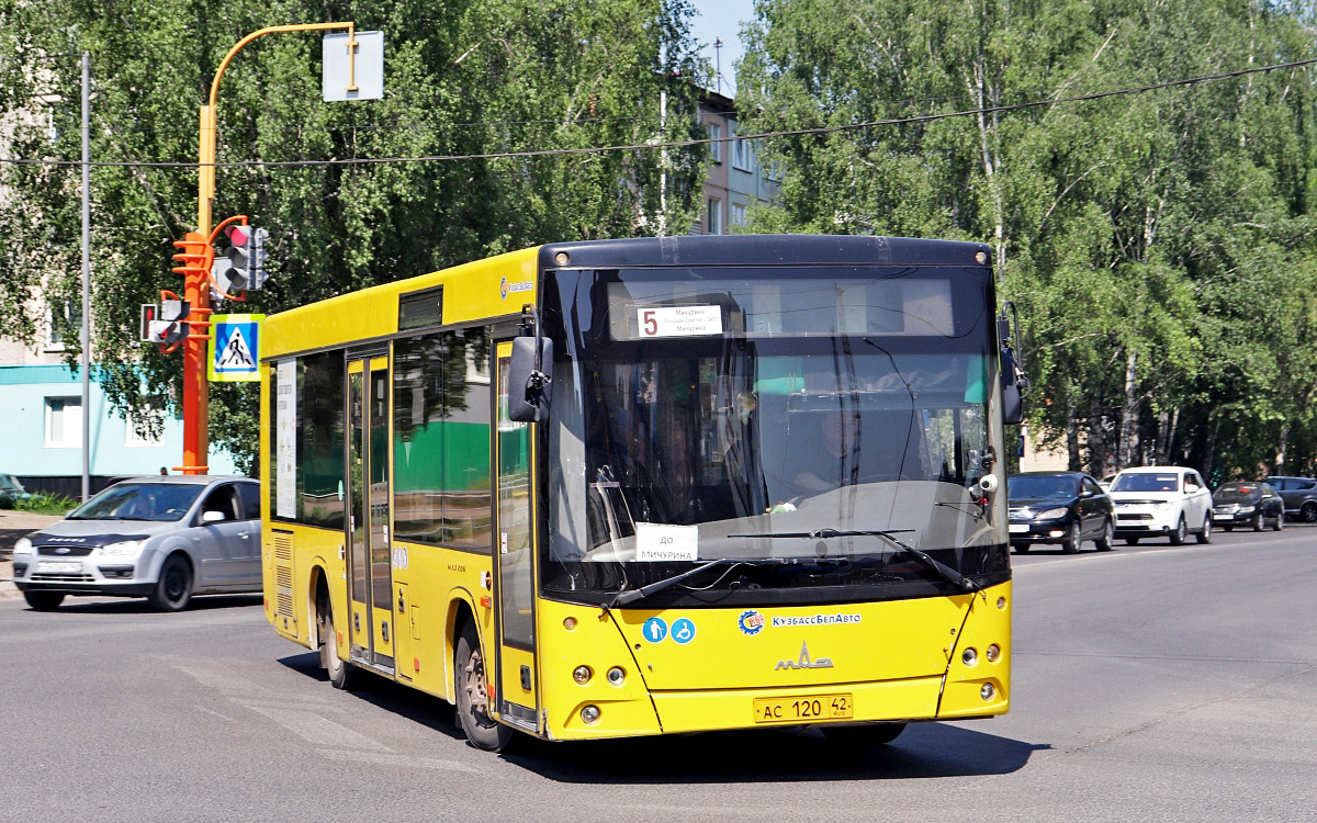 Кемеровская область - Кузбасс, МАЗ-206.068 № 197