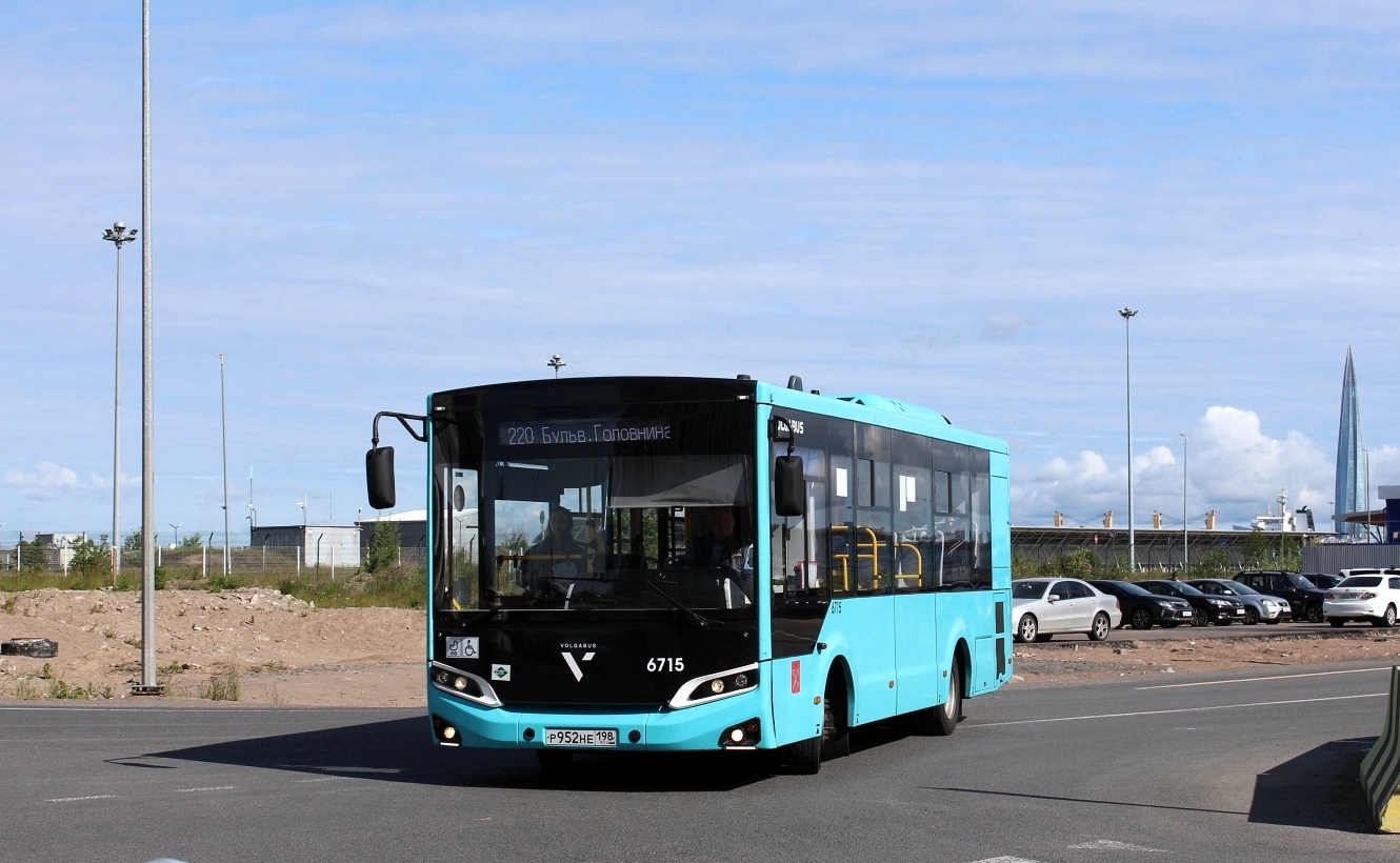 Санкт-Петербург, Volgabus-4298.G4 (LNG) № 6715