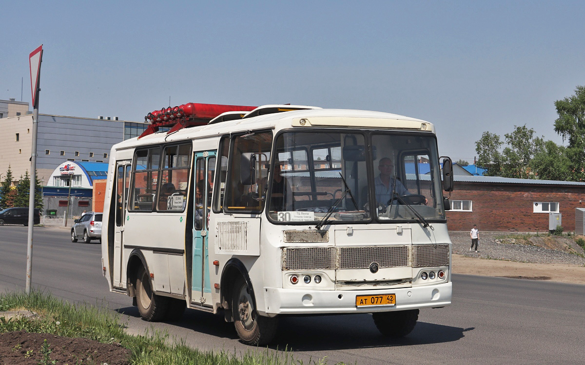 Кемеровская область - Кузбасс, ПАЗ-32054 № 077