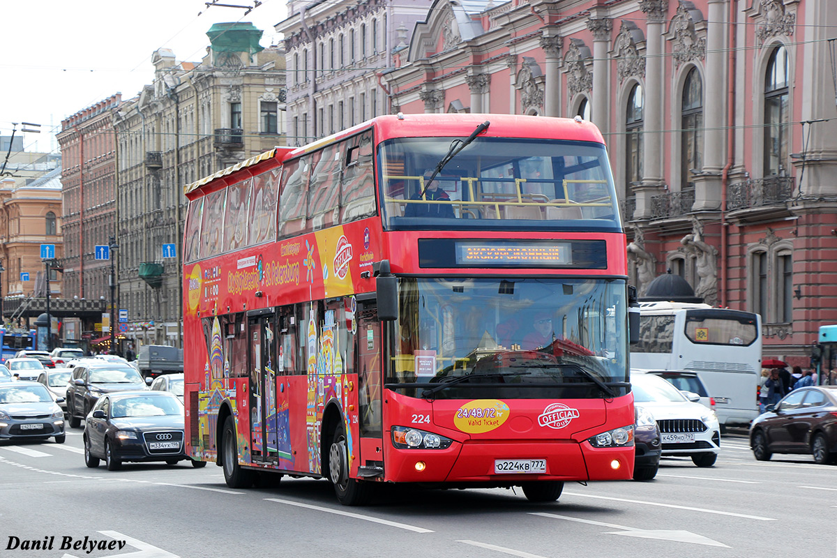 Sankt Petersburg, Higer KLQ6109GS Nr. О 224 КВ 777