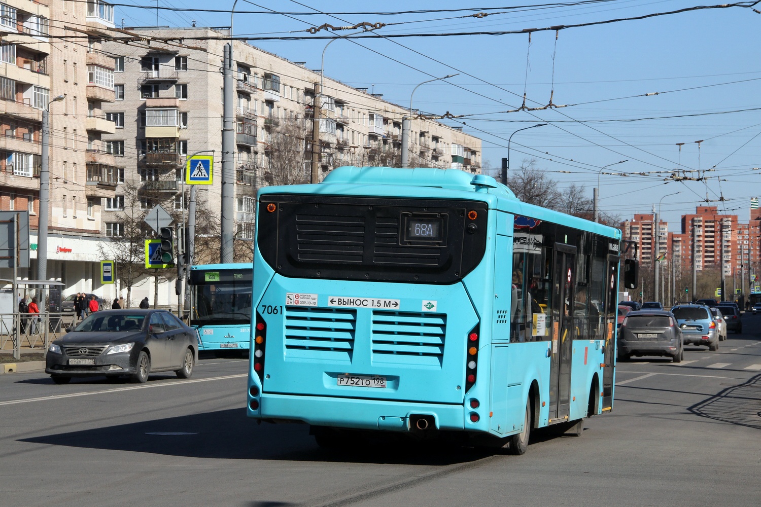 Sankt Peterburgas, Volgabus-4298.G4 (LNG) Nr. 7061