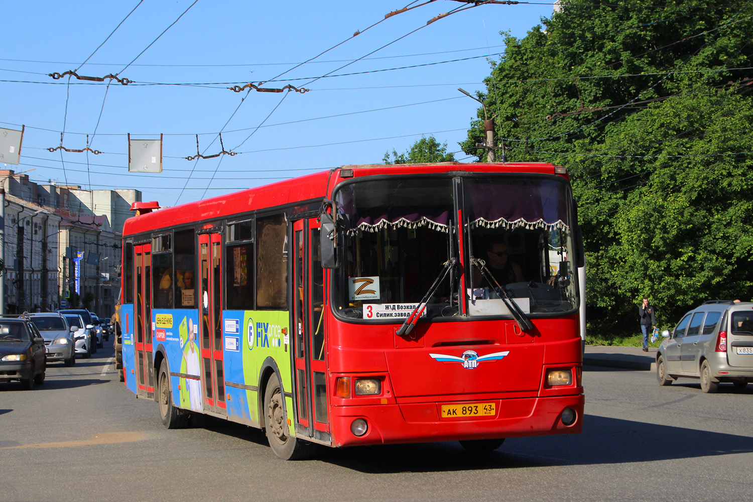 Кировская область, ЛиАЗ-5256.53 № АК 893 43