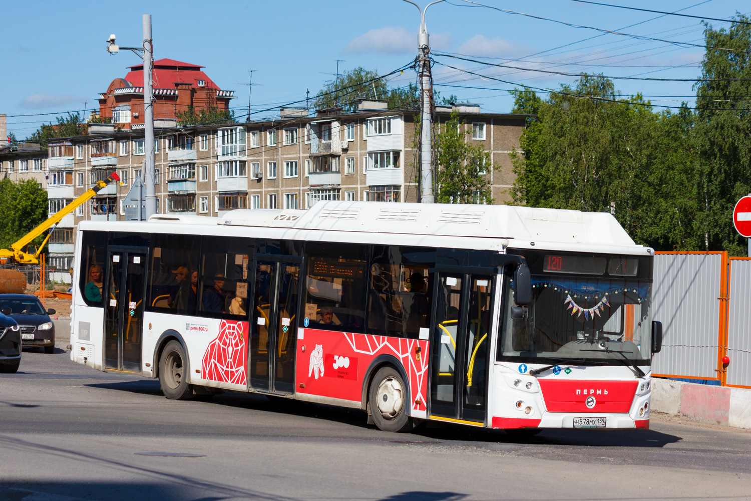 Пермский край, ЛиАЗ-5292.67 (CNG) № Н 578 МХ 159