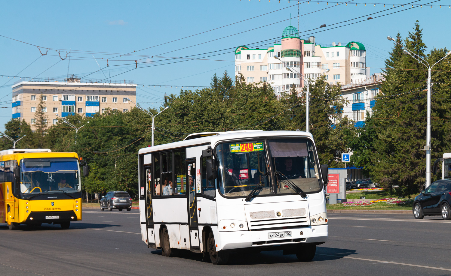 Башкортостан, ПАЗ-320402-05 № А 424 ВО 702