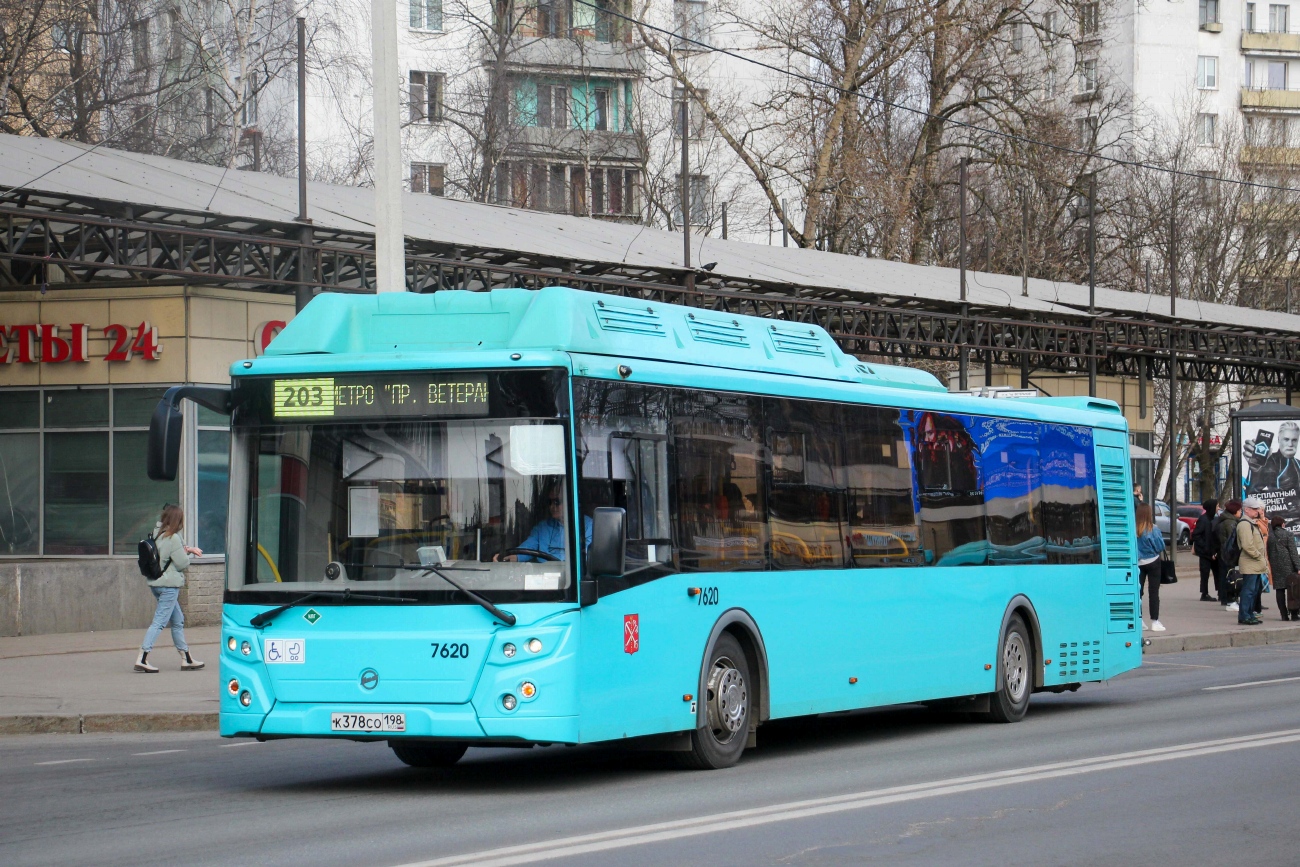 Санкт-Петербург, ЛиАЗ-5292.67 (CNG) № 7620