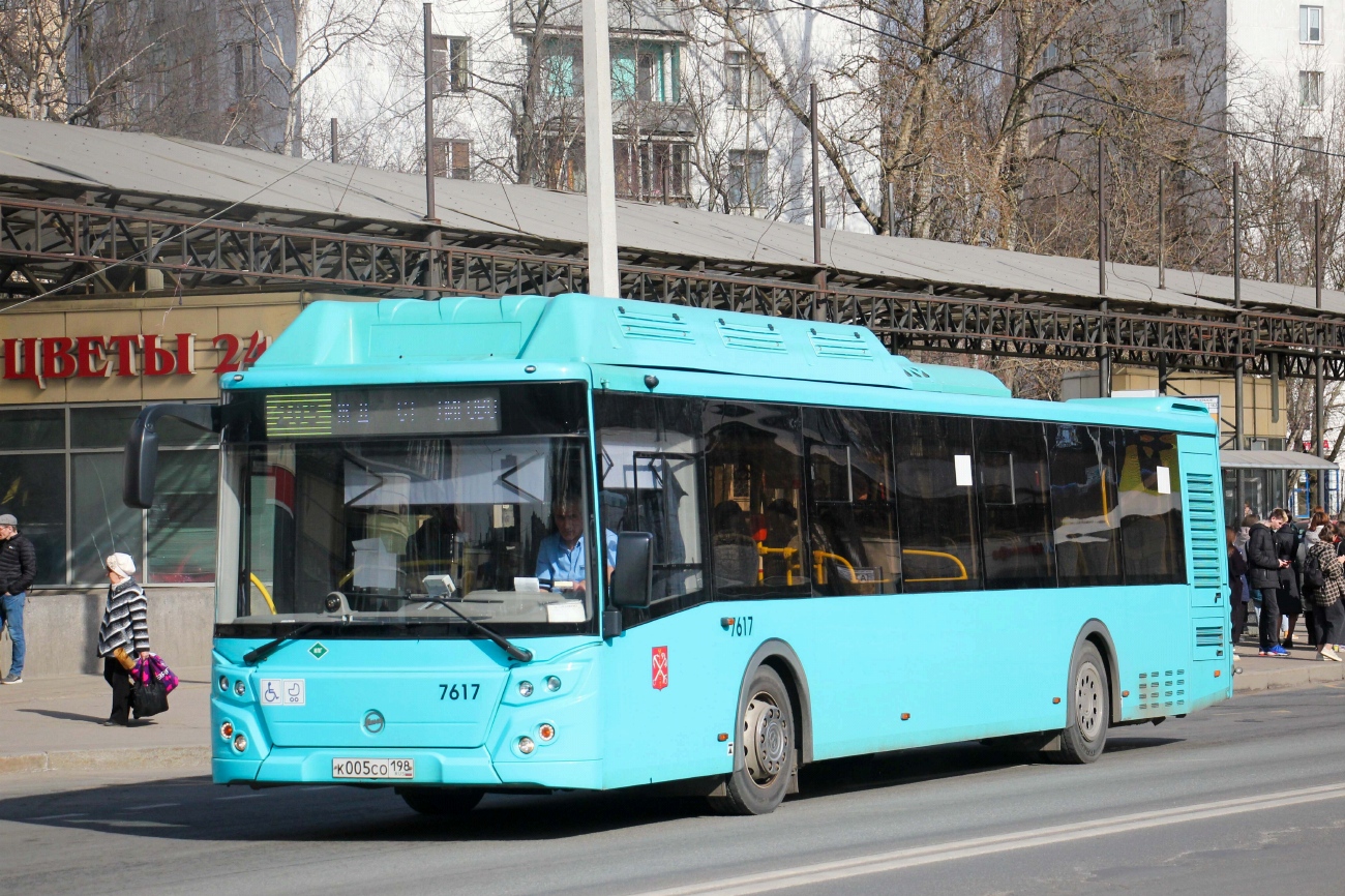 Санкт-Петербург, ЛиАЗ-5292.67 (CNG) № 7617