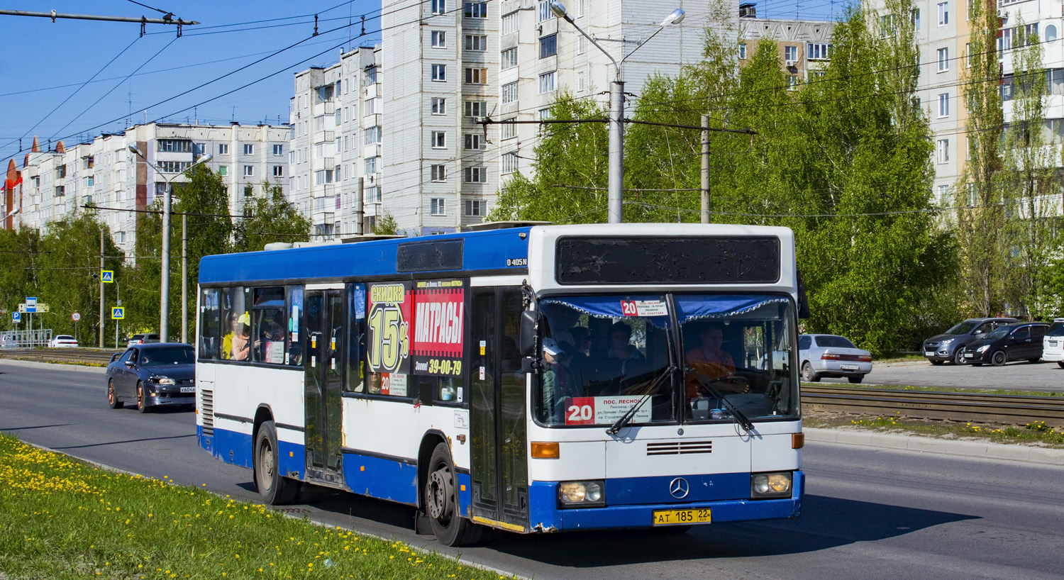 Алтайский край, Mercedes-Benz O405N2 № АТ 185 22