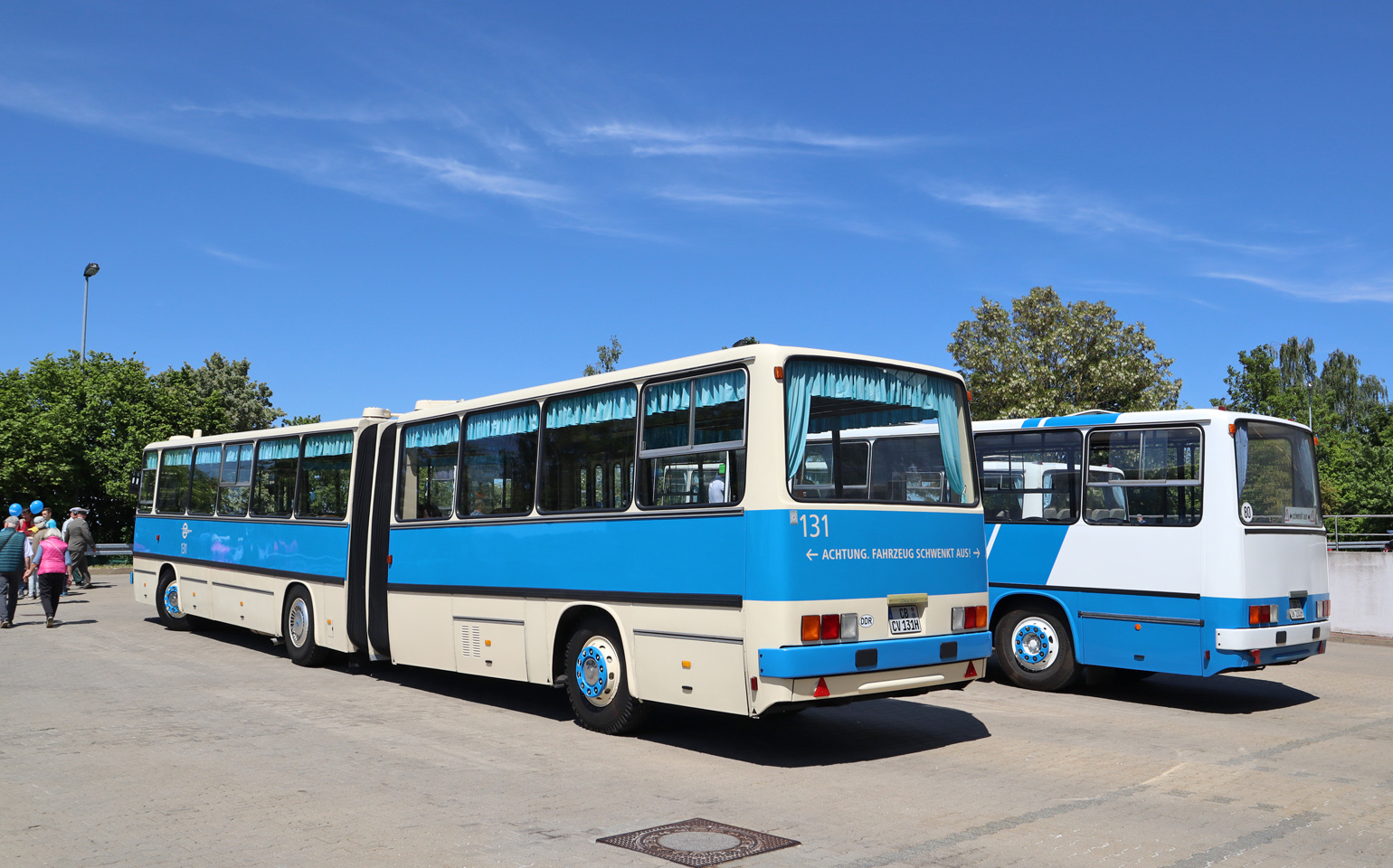 Бранденбург, Ikarus 280.03 № 131; Саксония — 7. Ikarus-Bus-Treffen in Deutschland — Chemnitz 03.06.2023